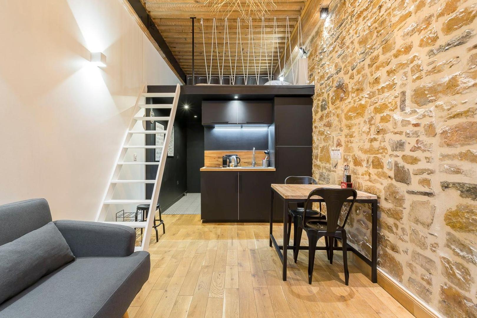Hamac Suites - Studio Ainay 1 - Hyper Centre Lyon - 2 Personnes Exterior foto
